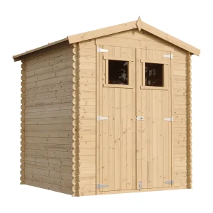 Houten tuinschuurtje met geimpregneerde vloer – 2.82 m² – M320+M320G Houten tuinschuurtje met geimpregneerde vloer – 2.82 m² – M320+M320G