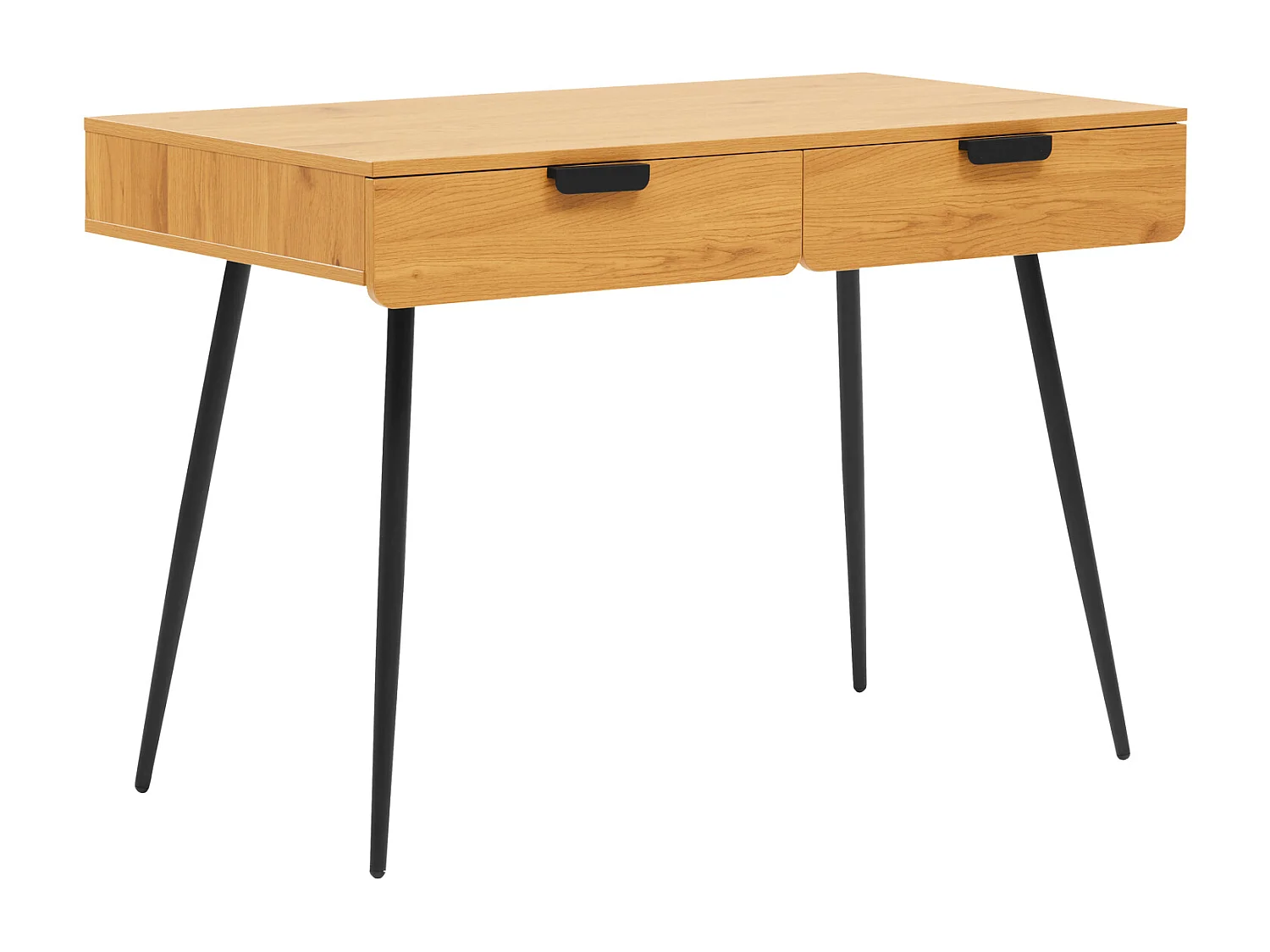 Houten bureau 2 laden LOUIS