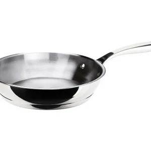 INOXIBAR Koekenpan 20 cm van 18% roestvrij staal Triply, ergonomisch handvat, geschikt voor alle warmtebronnen en inductie INOXIBAR Koekenpan 20 cm van 18% roestvrij staal Triply, ergonomisch handvat, geschikt voor alle warmtebronnen en inductie