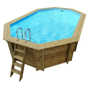 Houten zwembad "Cordoue" – 348 x 215 x 118 cm Houten zwembad "Cordoue" – 348 x 215 x 118 cm