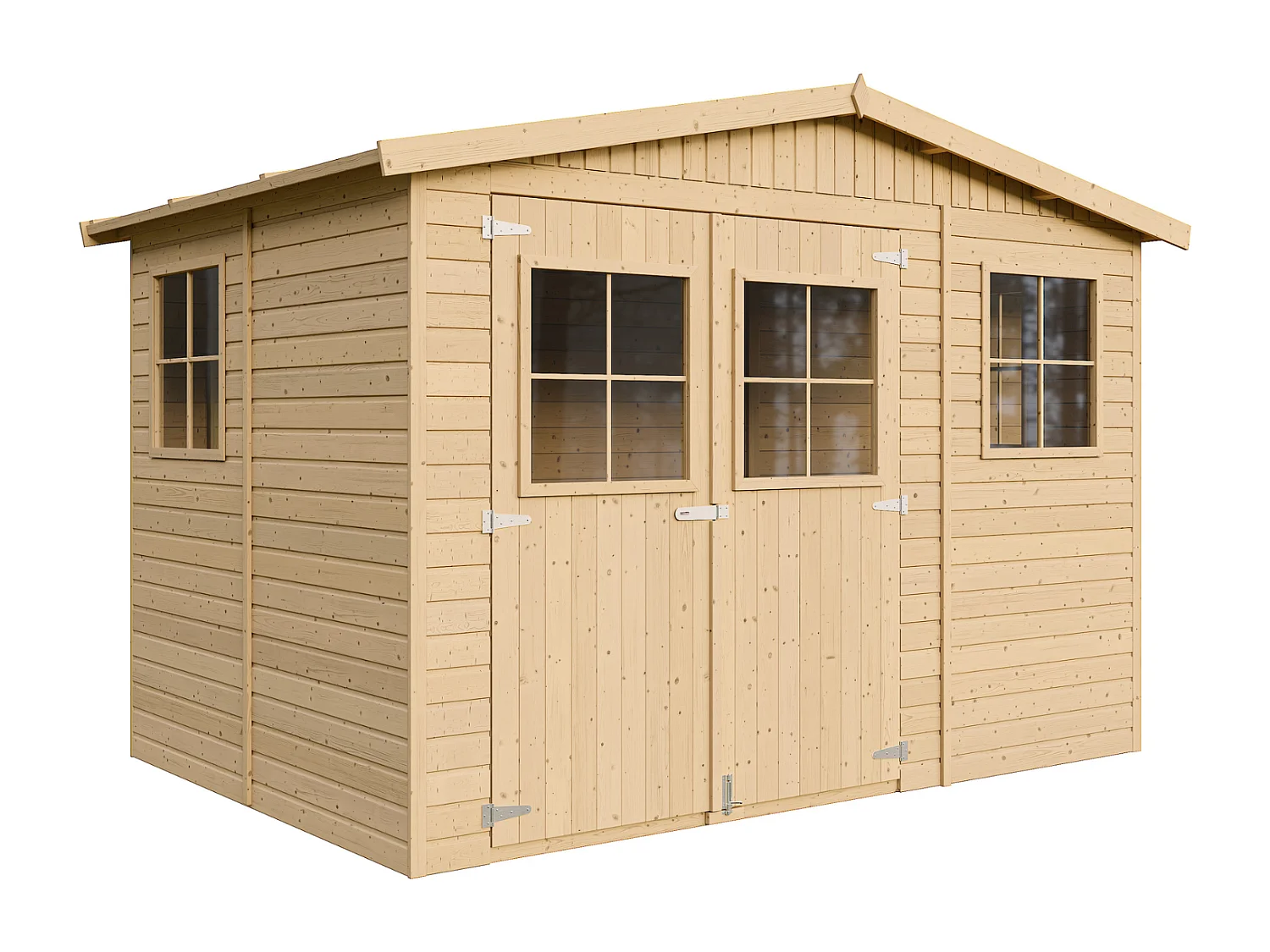 Houten Tuinhuisje - H226x324x216 cm/6 m² - Timbela M334