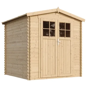 Houten tuinschuurtje zonder vloer met hoogwaardige afsluitbare deur – 3.53 m² – M343F Houten tuinschuurtje zonder vloer met hoogwaardige afsluitbare deur – 3.53 m² – M343F