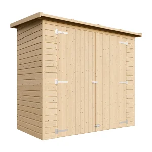 Houten gereedschapsschuur – H194x123x223 cm/2,1 m² – TIMBELA M348 Houten gereedschapsschuur – H194x123x223 cm/2,1 m² – TIMBELA M348