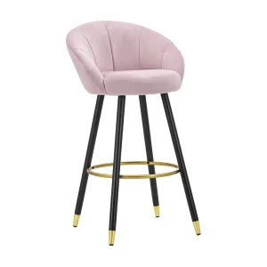 Hoge Kruk VKH431, Roze, 55x56x104 cm, Kendra Home Hoge Kruk VKH431, Roze, 55x56x104 cm, Kendra Home