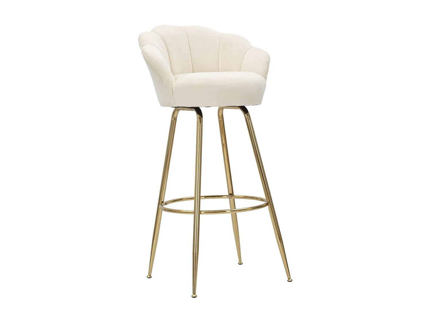 Hoge Kruk VKH451, Beige, 55x53x110 cm, Kendra Home