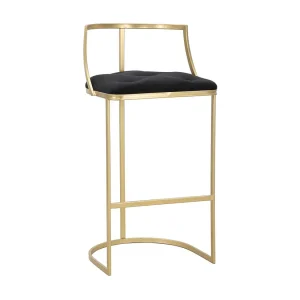 Hoge Kruk VKH450, Goud, 45x45x90 cm, Kendra Home Hoge Kruk VKH450, Goud, 45x45x90 cm, Kendra Home