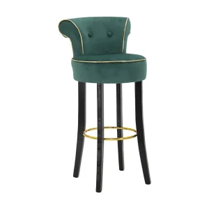 Hoge Kruk VKH443, Groen, 46x48x96 cm, Kendra Home Hoge Kruk VKH443, Groen, 46x48x96 cm, Kendra Home