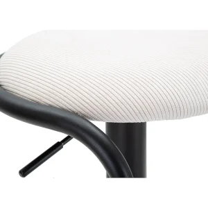 Hoge Kruk VKH448, Wit, 41x41x61 cm, Kendra Home Hoge Kruk VKH448, Wit, 41x41x61 cm, Kendra Home