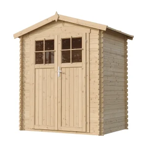 Houten tuinhuis TIMBELA M367F+M367G – met vloer Geïmpregneerd B196xL136xH218 cm/ 1,98 m2 Houten tuinhuis TIMBELA M367F+M367G – met vloer Geïmpregneerd B196xL136xH218 cm/ 1,98 m2