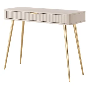 Kaptafel: Beige, 100 x 38 x 78 cm