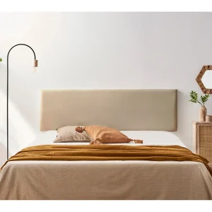 Hoofddeel Bekleed NOVA Kunstleer 160x50x5 cm – Gouden – Moonia