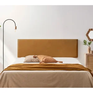 Hoofddeel Bekleed NOVA Kunstleer 90x50x5 cm – Lichtbruin – Moonia Hoofddeel Bekleed NOVA Kunstleer 90x50x5 cm – Lichtbruin – Moonia