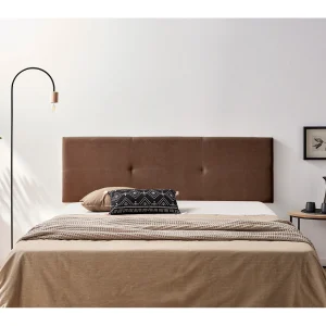 Hoofddeel Bekleed ALMA Acualine 100x50x5 cm – Chocolade – Moonia