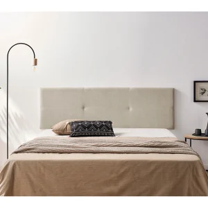 Hoofddeel Bekleed ALMA Acualine 160x50x5 cm – Geroosterd beige – Moonia Hoofddeel Bekleed ALMA Acualine 160x50x5 cm – Geroosterd beige – Moonia
