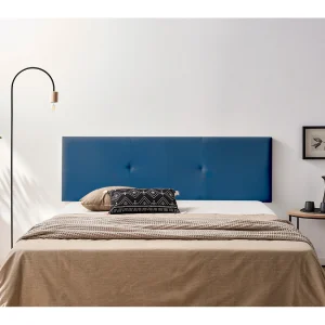 Hoofddeel Bekleed ALMA Kunstleer 90x50x5 cm – Donkerblauw – Moonia Hoofddeel Bekleed ALMA Kunstleer 90x50x5 cm – Donkerblauw – Moonia
