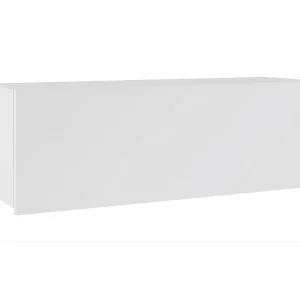 Horizontale Hangkast Montreal 105 cm – Wit / Wit Hoogglans Horizontale Hangkast Montreal 105 cm – Wit / Wit Hoogglans