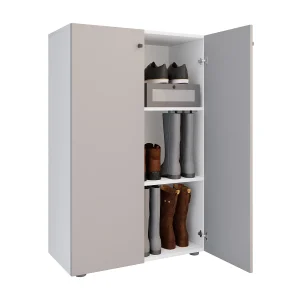 Houten schoenenkast schoenenrek Lona 3 Houten schoenenkast schoenenrek Lona 3