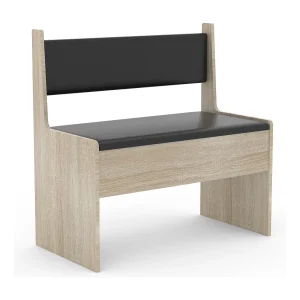 Houten hoekbank bank Esal 80 cm