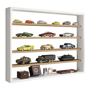 Houten Muurrek Wandvertoningskast Shelf Osado L