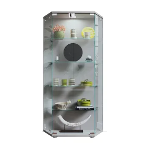 Houten Glas Stand Showcase Plank Cenila L Houten Glas Stand Showcase Plank Cenila L