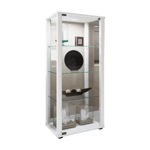 Houten glas showcase collectie vitrine Kavisa M