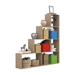 Houten plankverdeling boeken Dubila L Houten plankverdeling boeken Dubila L