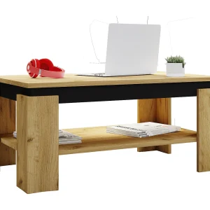 Houten Sofatic salontafel Rolas Houten Sofatic salontafel Rolas