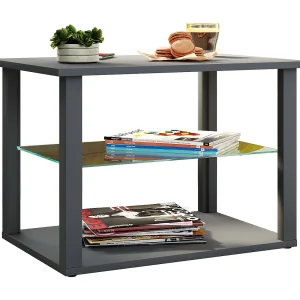 Houten Sofatic Koffietafel Glas Wanilo M Houten Sofatic Koffietafel Glas Wanilo M