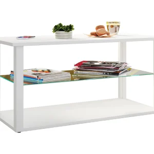 Houten Sofatic Koffietafel Glas Wanilo L Houten Sofatic Koffietafel Glas Wanilo L