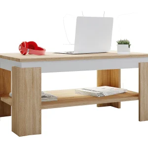 Houten Sofatic salontafel Rolas Houten Sofatic salontafel Rolas