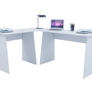 Houten hoek bureau hoek tafel Masola Houten hoek bureau hoek tafel Masola