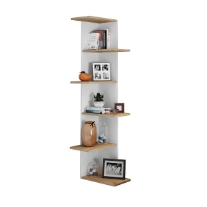 Houten wandrek hoekplank Balos XL Houten wandrek hoekplank Balos XL