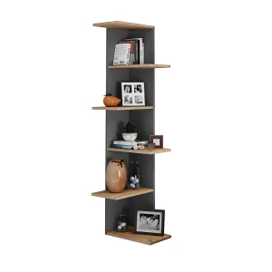 Houten wandrek hoekplank Balos XL Houten wandrek hoekplank Balos XL