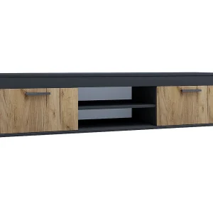 Hout TV Lowboard Meubels Fernseh Usilo XL Hout TV Lowboard Meubels Fernseh Usilo XL