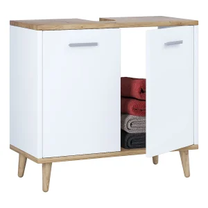 Houten badkamermeubel badkamerkast Landos