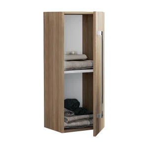 Houten badkamermeubilair Midi-kastrank Badinos D