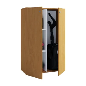 Houten bezemkast reinigingskast Lona L Houten bezemkast reinigingskast Lona L