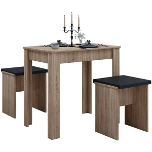 Houten eettafel groep Esal L