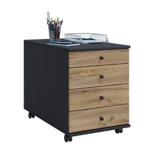 Houten trolley lade Lona 75 cm Houten trolley lade Lona 75 cm