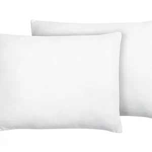Hoofdkussen set van 2 polyester 50 x 60 cm MANA Hoofdkussen set van 2 polyester 50 x 60 cm MANA