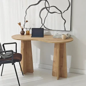 "Moderne Studietafel Chêne Saphir 120x60x75 cm met Elegant Ontwerp en Praktisch"