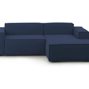 Italia Sofa met Chaise Longue Lidia 170×240 cm blauw, Afneembaar, Modulair, Oekotex-gecertificeerd, Wasbaar, Made in Italy Italia Sofa met Chaise Longue Lidia 170×240 cm blauw, Afneembaar, Modulair, Oekotex-gecertificeerd, Wasbaar, Made in Italy