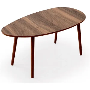 Houten salontafel "Nora" 100 x 50 x 45 cm – Notelaar Houten salontafel "Nora" 100 x 50 x 45 cm – Notelaar