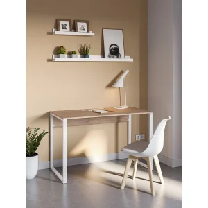 Moderne Studietafel "Inna" Eiken Safier 100 x 60 x 75 cm – Elegant Scandinavisch Design Moderne Studietafel "Inna" Eiken Safier 100 x 60 x 75 cm – Elegant Scandinavisch Design