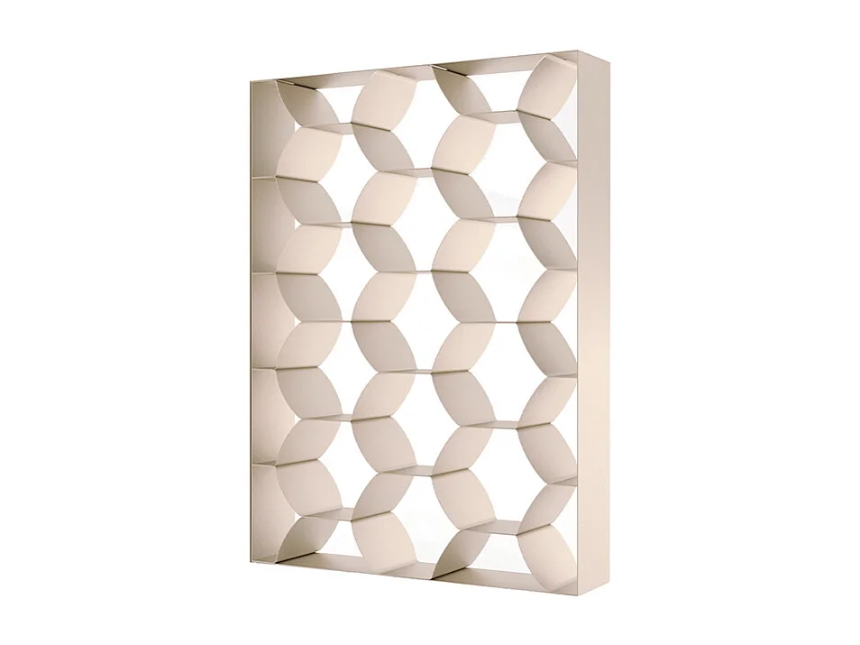 Honeybook boekenkast - Houtskoolgrijze structuur, 135 x 196 T6489S- Honeybook boekenkast, koolstofgrijze structuur, 135X196