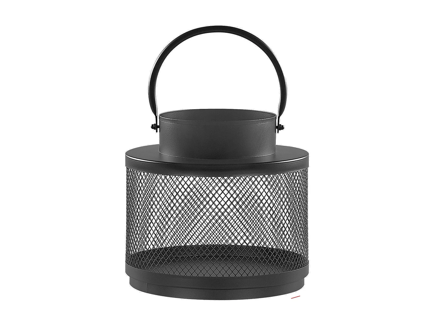 Kaarslantaarn zwart 19 cm YAMDENA