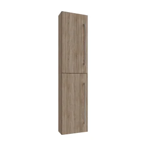 Hout badkamermeubel badkamer hoge kast Badinos 2 Hout badkamermeubel badkamer hoge kast Badinos 2