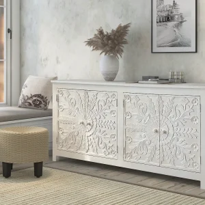 Kalhana Dressoir 4 deuren creme Kalhana Dressoir 4 deuren creme