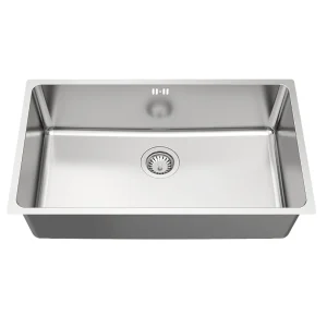 Inoxa Spüle 1 großes Becken 76×44 aus Edelstahl – Essebagno Inoxa Spüle 1 großes Becken 76×44 aus Edelstahl – Essebagno