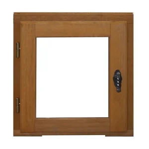Houten raam 1 blad H 45 x L40 Linker trekribbenpaneel Houten raam 1 blad H 45 x L40 Linker trekribbenpaneel